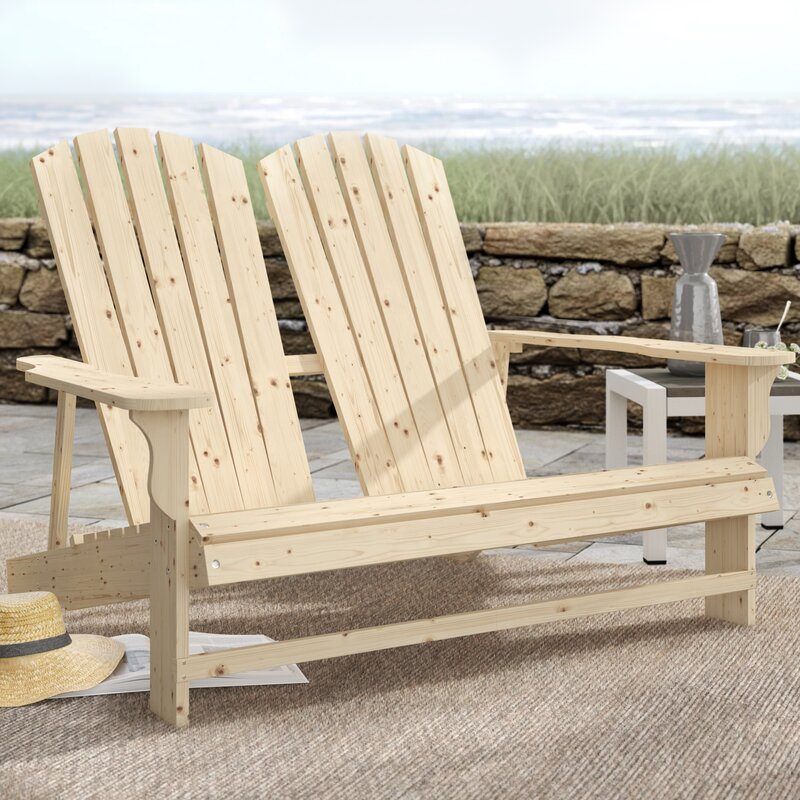 Melcher wood adirondack chair